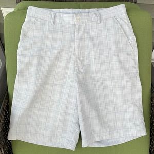 Pebble Beach, White Golf Short, 30